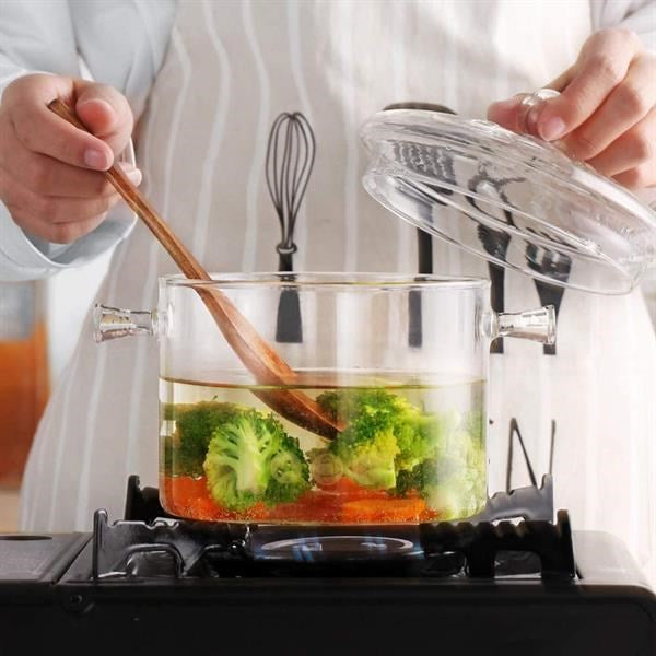 Clear Glass Pot | Full House Lebanon