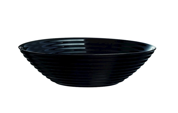 Luminarc Harena Black Dinnerware - Salad Serving Bowl 20cm | Full House Lebanon