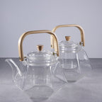 Hexagonal Glass Tea Kettle - Small | Full House Lebanon