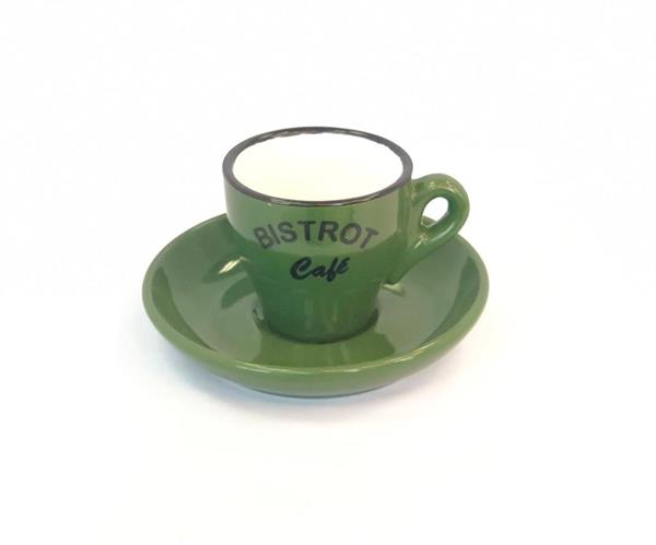 Coffee Cups with Saucers Set of 6 - Red | Full House Lebanon