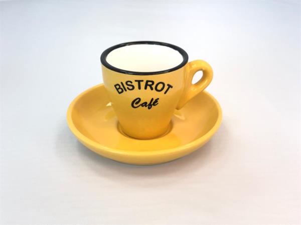 Coffee Cups with Saucers Set of 6 - Green | Full House Lebanon