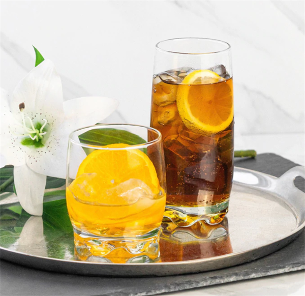 LAV Adora Glass Cups (3 Pcs) - Get 2 sets (390 ml) | Full House Lebanon