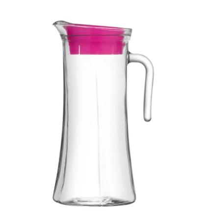 Glass juice pitcher with lid | Full House Lebanon