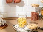 Bamboo-Lid Glass Containers | Full House Lebanon