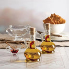 Olivia Oil & Vinegar Glass Dispenser Set (2 Pcs) | Full House Lebanon