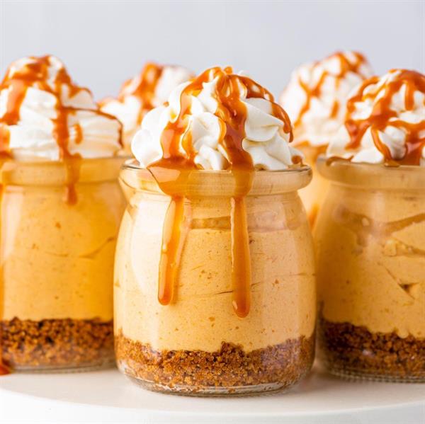 Pudding Jars with a Plastic Lid - Narrow | Full House Lebanon