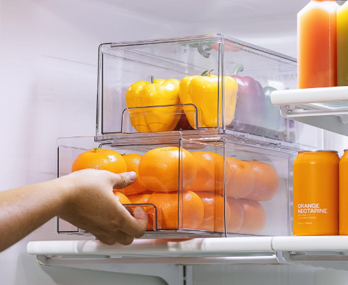 Pull Out Rectangular Fridge Organizer | Full House Lebanon
