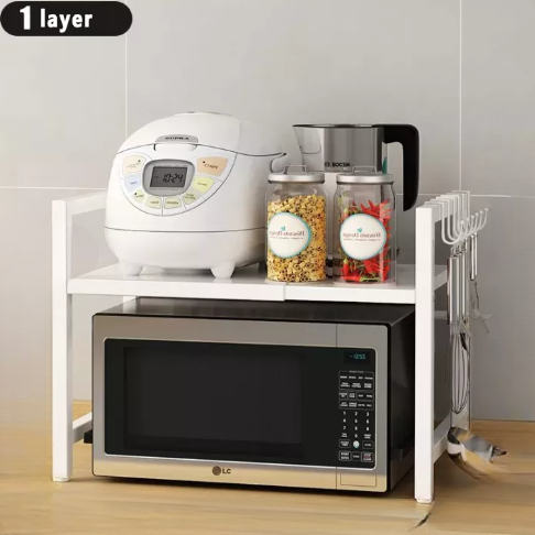Expandable Kitchen Rack - Black | Full House Lebanon