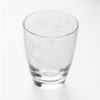 White Patterned Glass Cups (3pcs) | Full House Lebanon