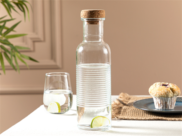 Cork Lid Glass Bottle | Full House Lebanon