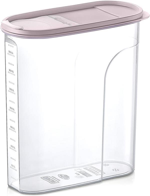 Berry Plastic Cereal Box - X-Large, Light Pink | Full House Lebanon