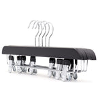 Metal & Wood Clothes Hanger Set (3 Pcs)