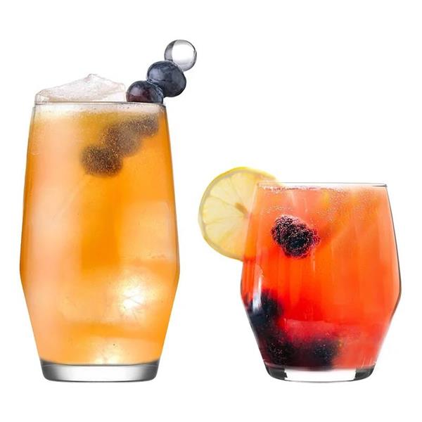 ELLA Glass Cups (6pcs) - 370ml | Full House Lebanon