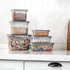 Foly Food Storage Container Set (3 Pcs) - Shallow | Full House Lebanon