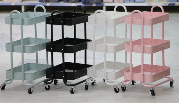 3-Tiers Trolley with Handles | Full House Lebanon