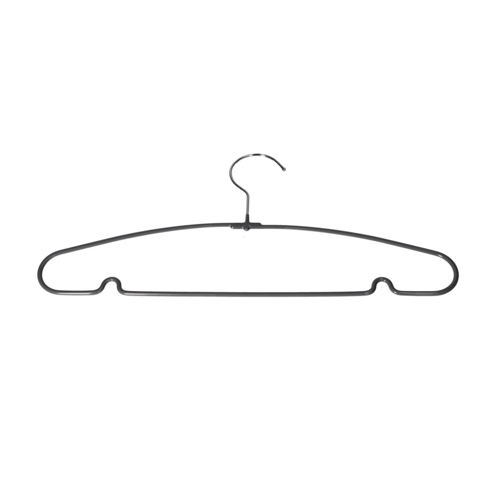 Non-slip Rubber Coated Metal Hangers (5 Pcs)