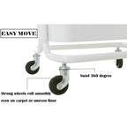 3-Tier Metal Rolling Cart with Handle | Full House Lebanon