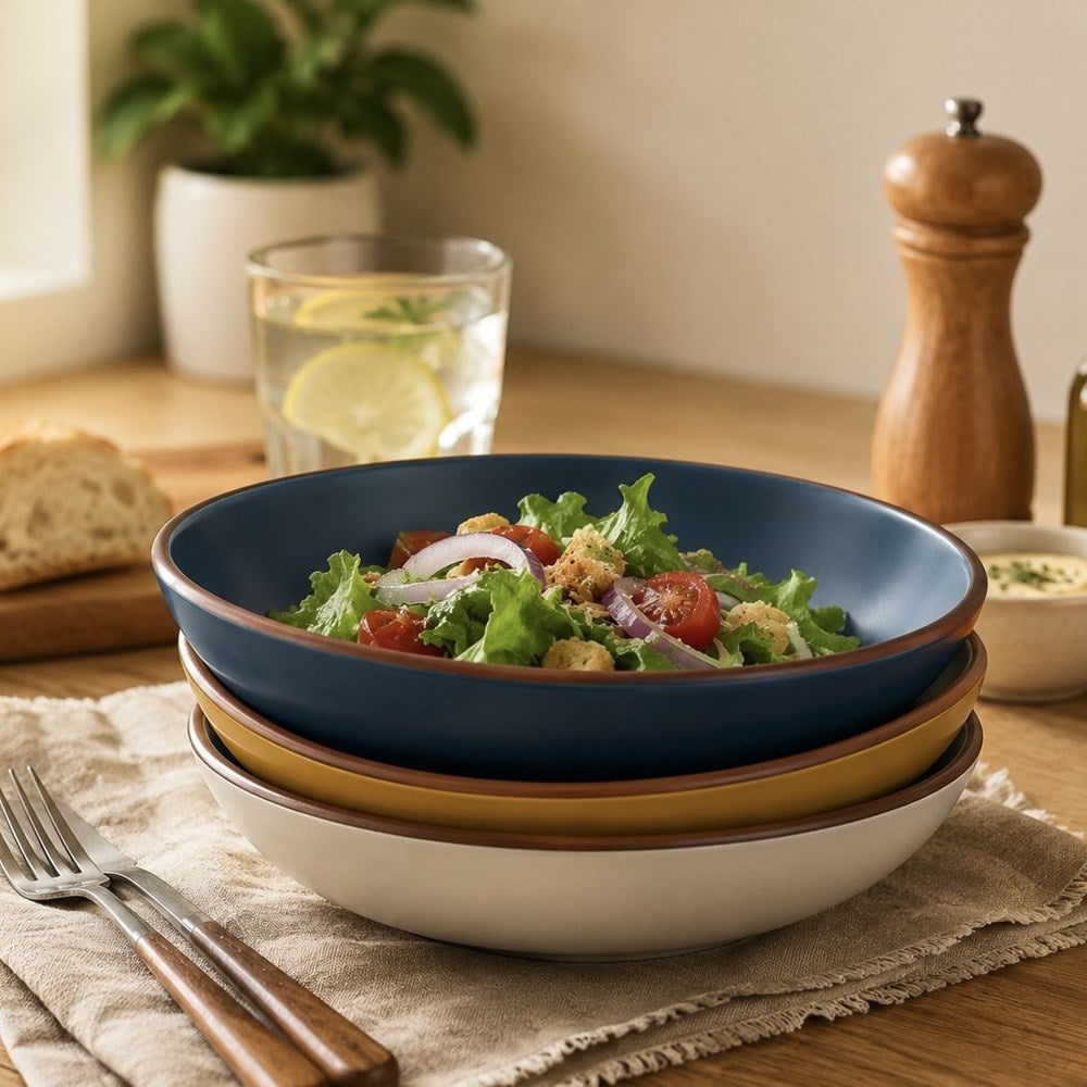 Round Matte Deep Bowl | Full House Lebanon