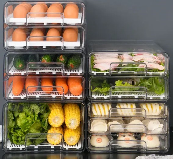 Acrylic Drawer Fridge Organizer | Full House Lebanon