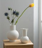 Porcelain Pitcher - Navy | Full House Lebanon