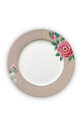 Pip Studio Blushing Birds Dinnerware Khaki - 17 cm | Full House Lebanon