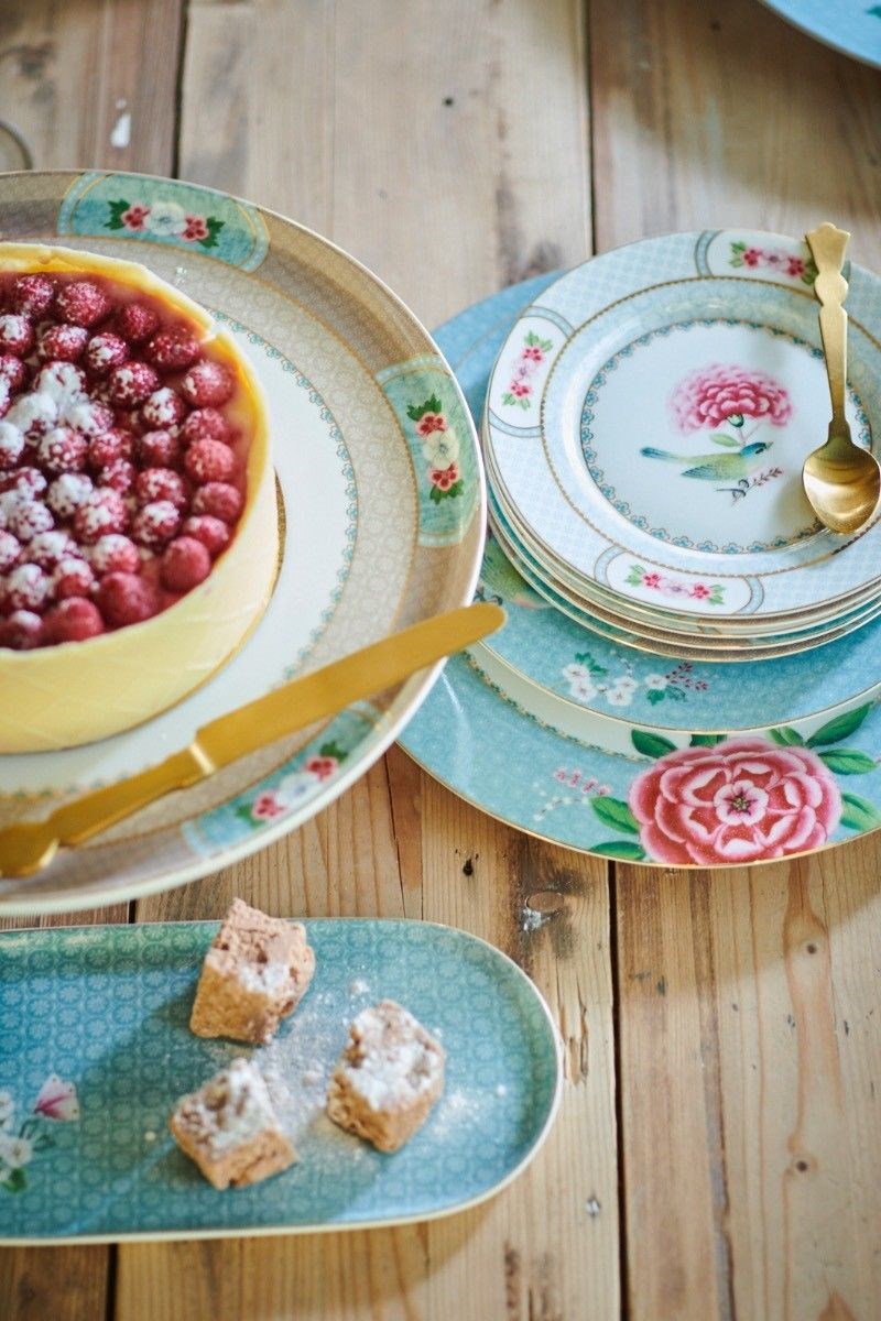 Pip Studio Blushing Birds Cake Tray White | Full House Lebanon