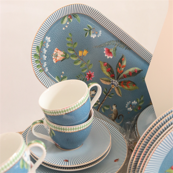 Pip Studio La Majorelle Cake Tray Rectangular Blue | Full House Lebanon
