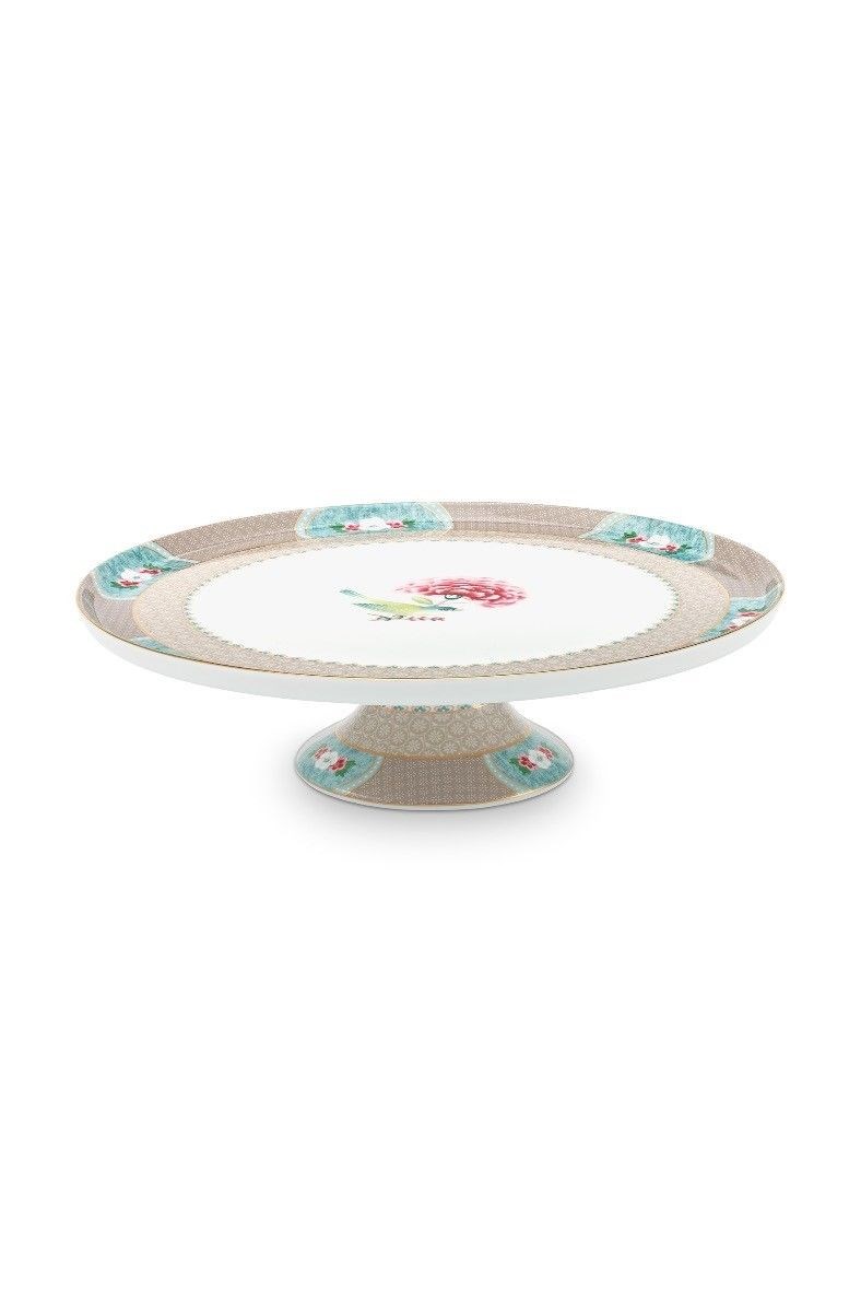 Pip Studio Blushing Birds Cake Tray Khaki | Full House Lebanon