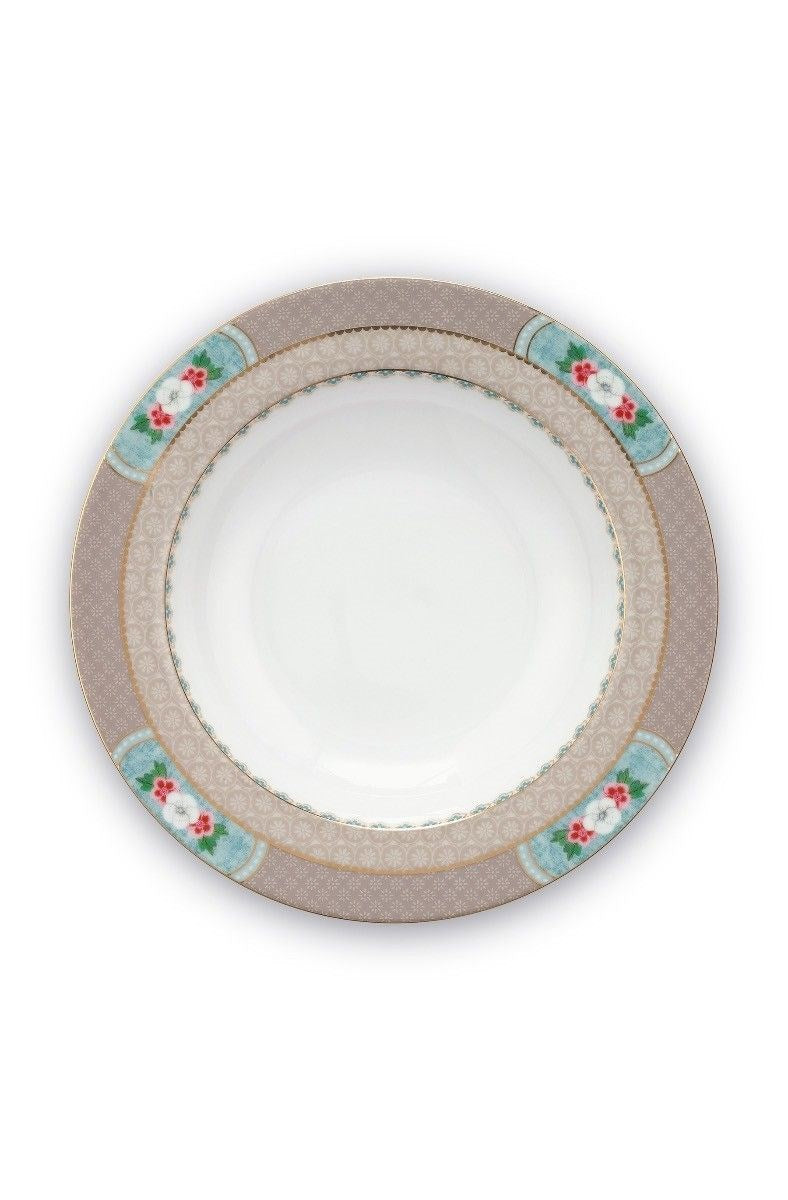 Pip Studio Blushing Birds Dinnerware Khaki - 12 cm | Full House Lebanon