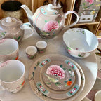 Pip Studio Blushing Birds Dinnerware Khaki - 21.5 cm | Full House Lebanon