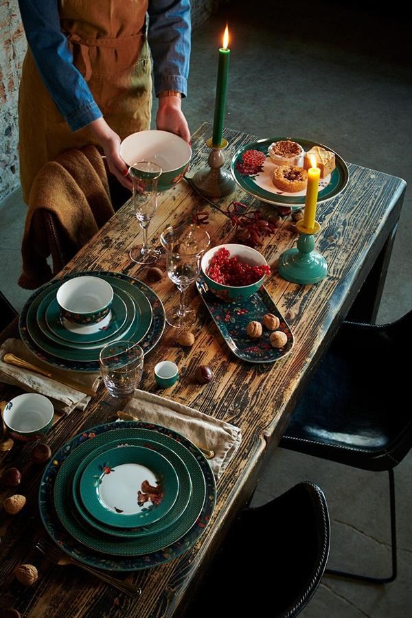 Pip Studio Winter Wonderland Bowl Green | Full House Lebanon