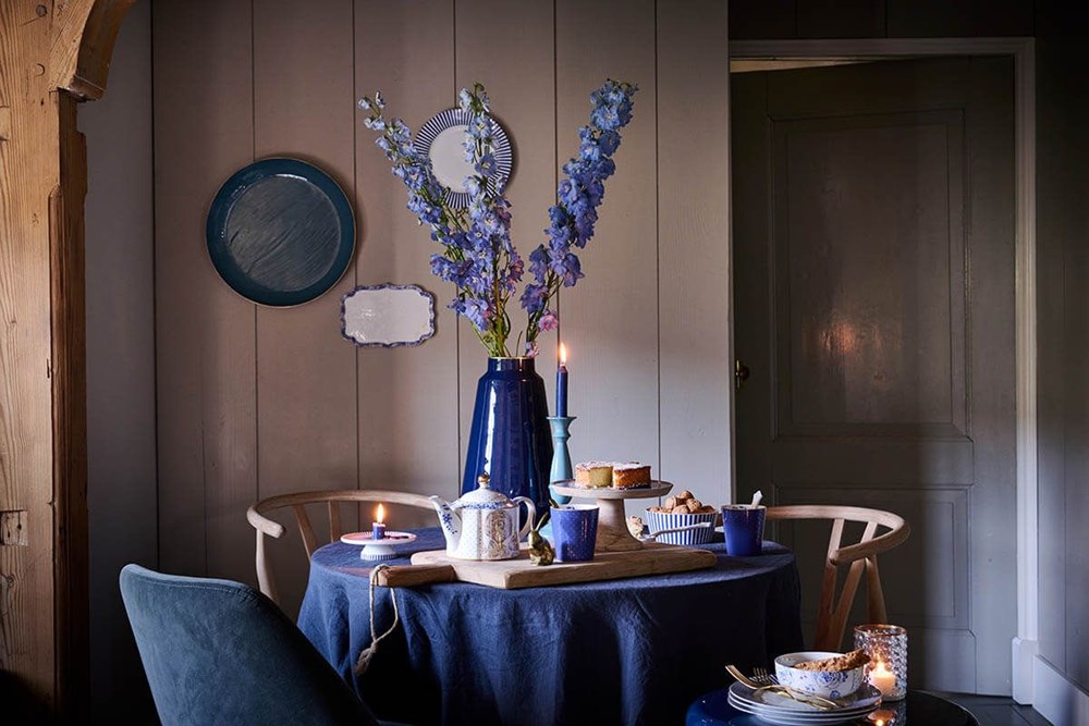 Pip Studio Tray Enamelled Dark Blue | Full House Lebanon