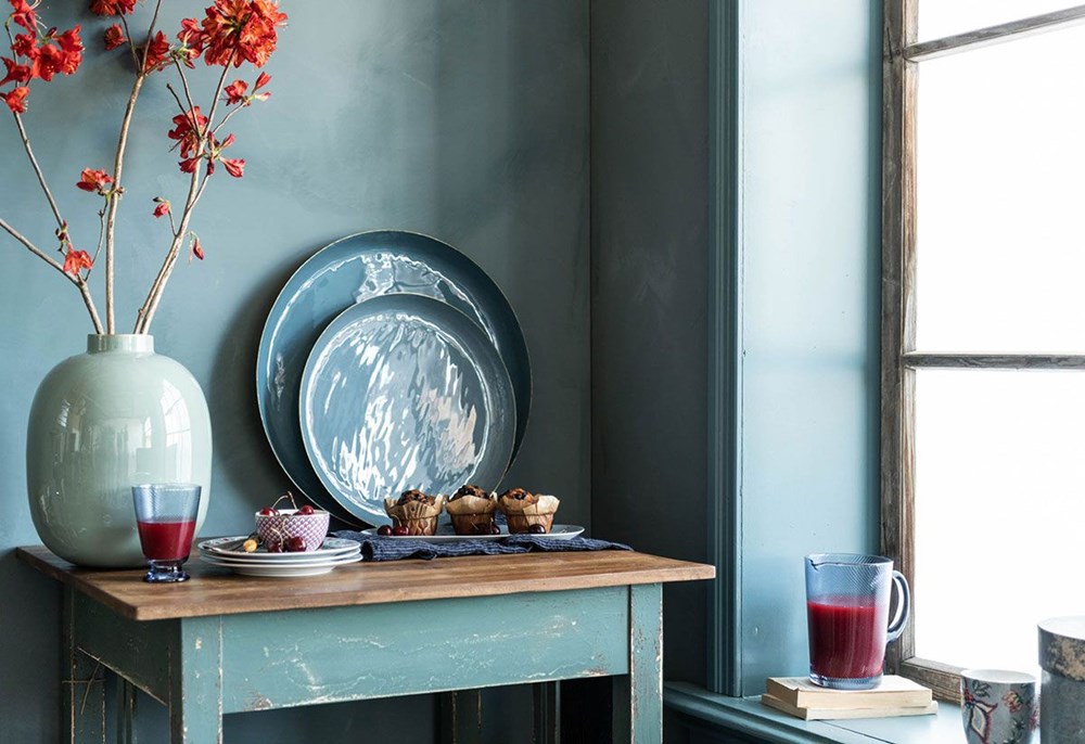Pip Studio Tray Enamelled Dark Blue | Full House Lebanon