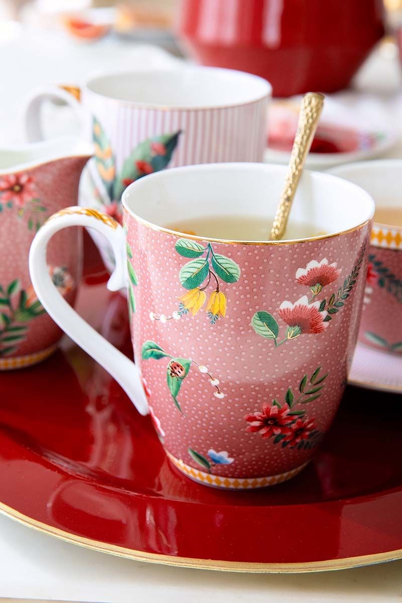Pip Studio La Majorelle Mugs Pink Set (2 Pcs) | Full House Lebanon