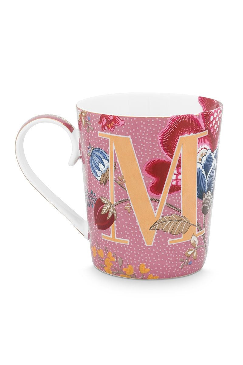 Pip Studio Alphabet Mug Floral Fantasy - L | Full House Lebanon