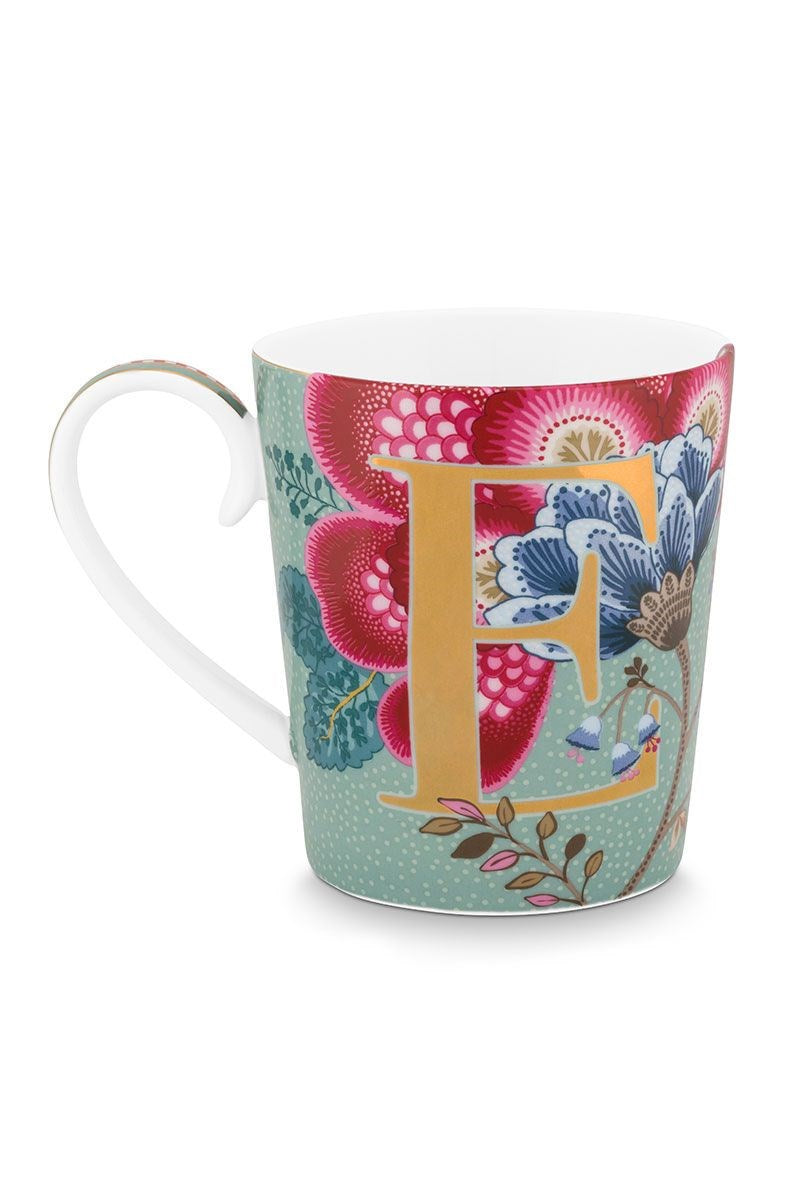 Pip Studio Alphabet Mug Floral Fantasy - C | Full House Lebanon