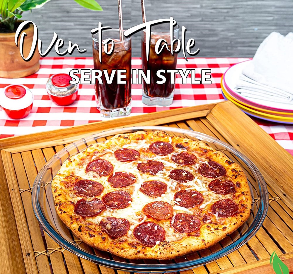 Simax Glass Pizza Dish | Full House Lebanon