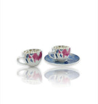 Porcelain Coffee Cup Set (Half a Dozen) | Full House Lebanon