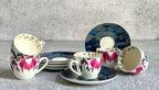 Porcelain Coffee Cup Set (Half a Dozen) | Full House Lebanon