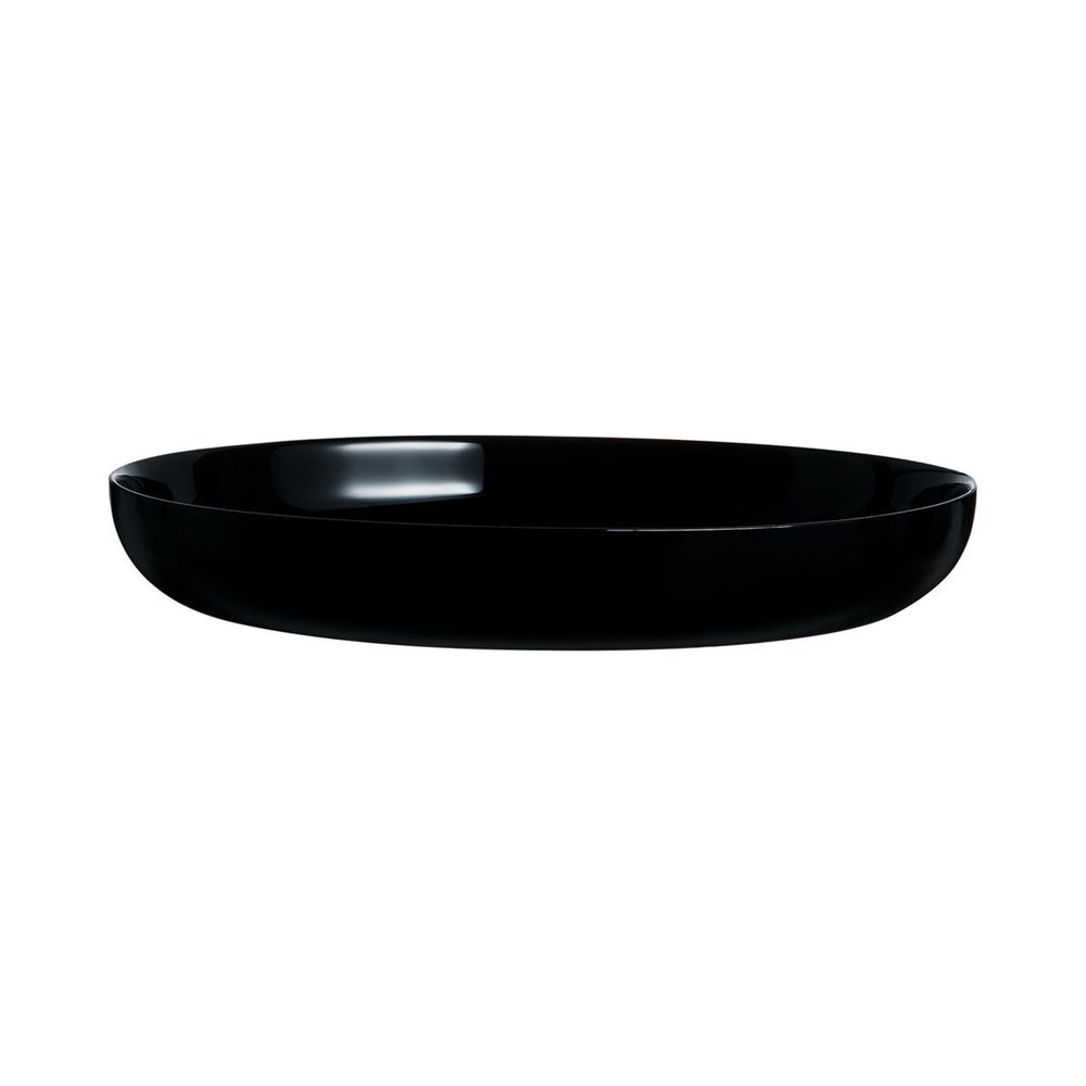 Luminarc Friend's Time Plate - 17 cm, Black | Full House Lebanon