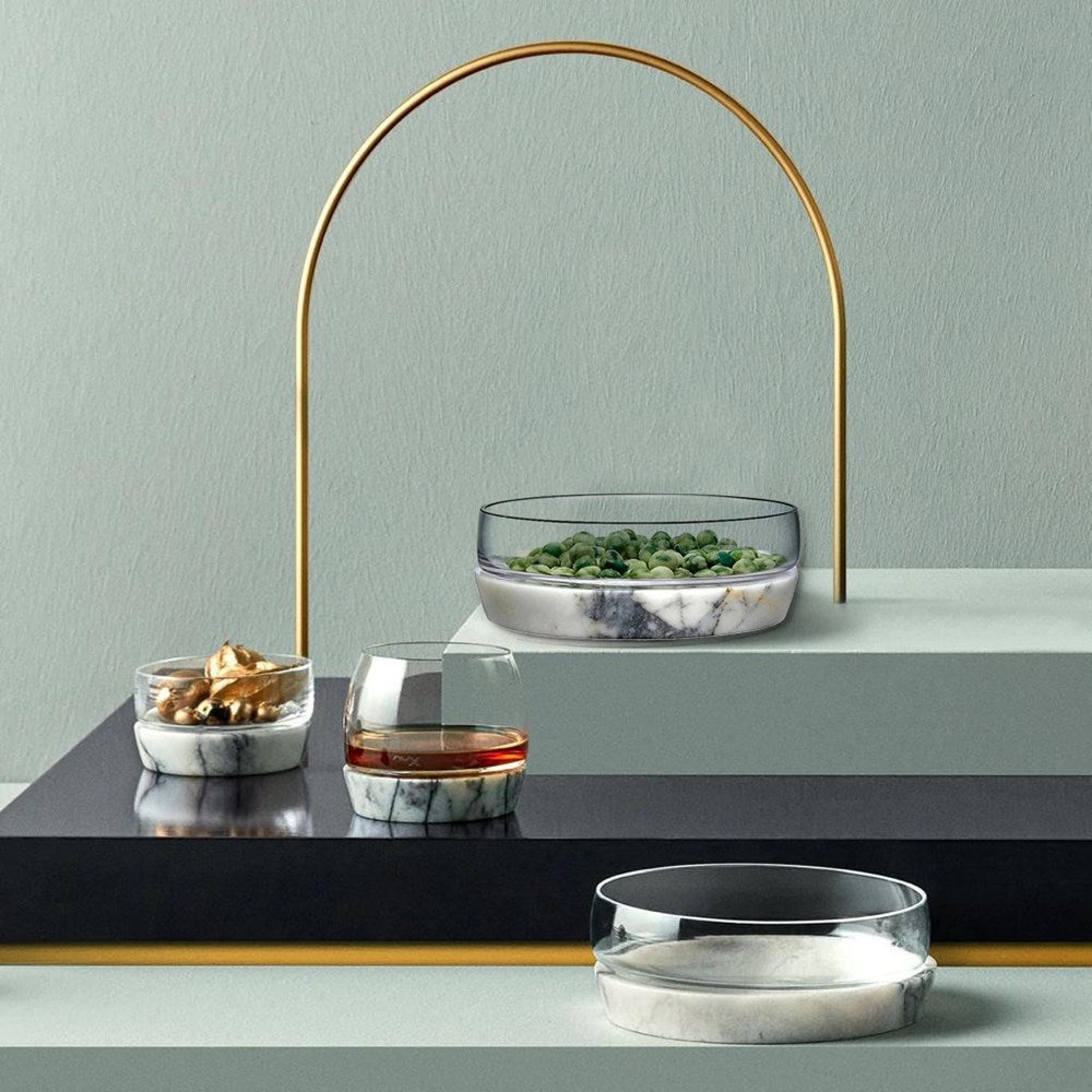 Nude Chill Glass & Marble Cooler - Tumbler | Full House Lebanon