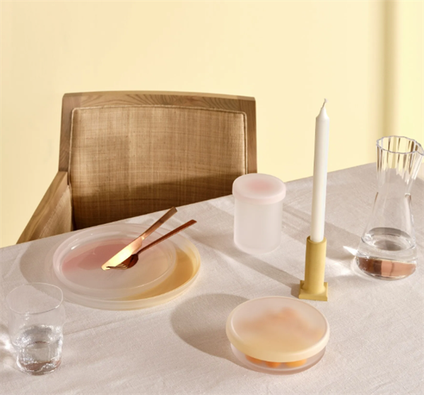 Nude Glass Pigmento Vessel with Lid | Full House Lebanon