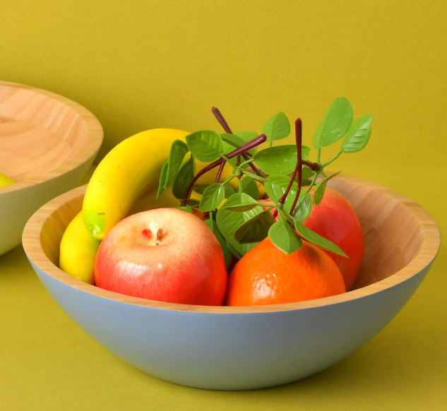 Bamboo Salad Bowls - Large, White | Full House Lebanon