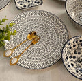 Navy Blue Patterned Dinnerware - Snack Bowl | Full House Lebanon