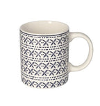 Navy Blue Patterned Dinnerware | Full House Lebanon