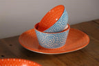 Vibrant Color Porcelain Dinnerware - Snack Bowl | Full House Lebanon