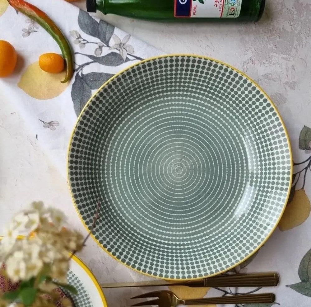 Yellow Porcelain Dinnerware | Full House Lebanon