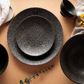 Black Porcelain Dinnerware - Salad Bowl | Full House Lebanon