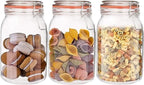 Round Shaped Clip-lid Jars - 1.5 L | Full House Lebanon