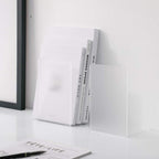 Clear Acrylic Bookends Supports (2 Pcs) | Full House Lebanon